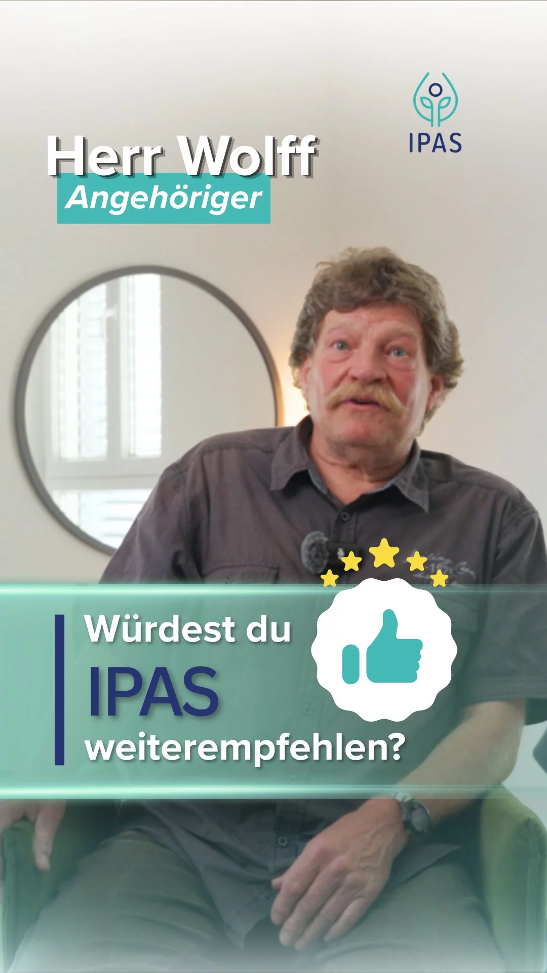 Erfahrungsbericht Herr Wolff, Intensivpflegedienst NRW, Individuelle Intensivpflege